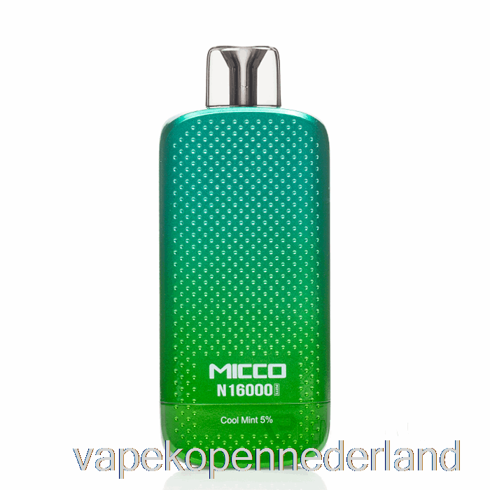 Vape Nederland Horizontech Micco N16000 Wegwerp Cool Mint